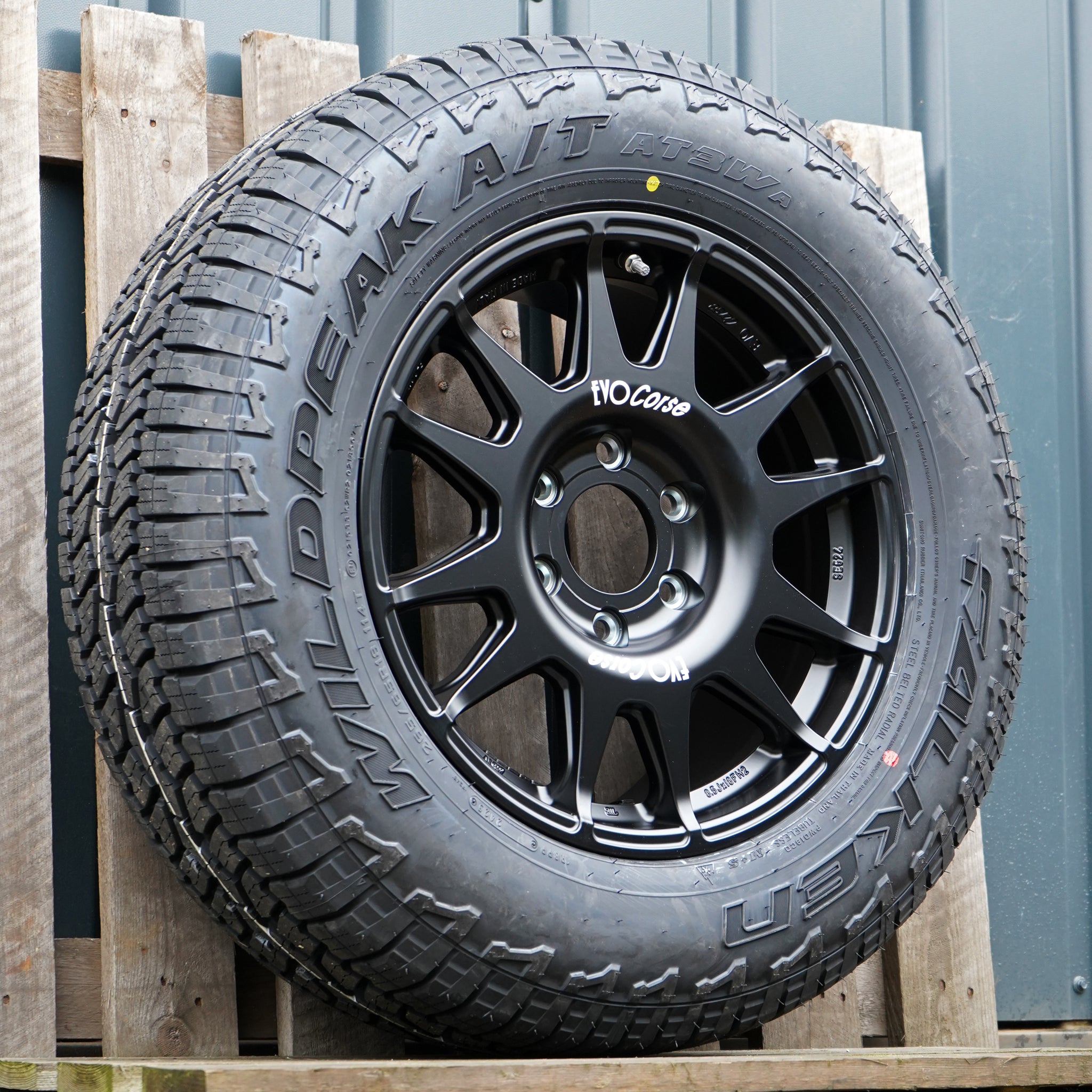 EVO Corse DakarZero 18" Wheel & Tyre Package for Toyota Land Cruiser Prado 250 (2024+)