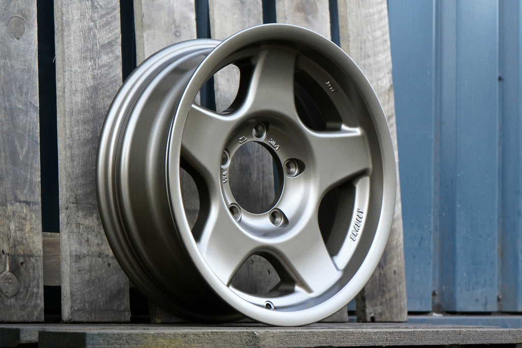 MATTE BRONZE BRADLEY V WHEELS FOR SUZUKI JIMNY