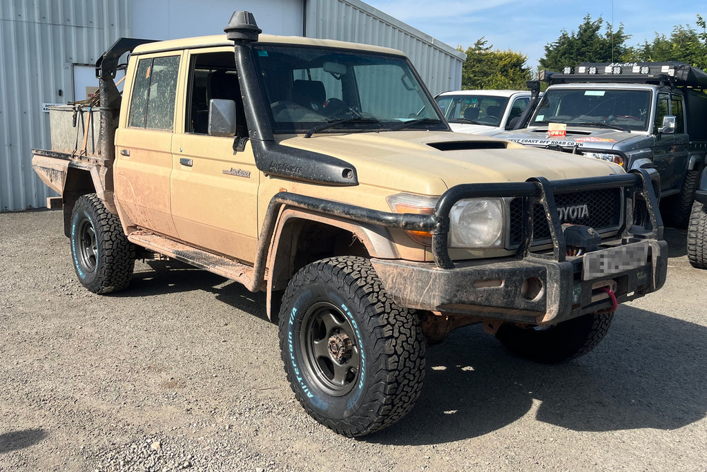 Toyota Land Cruiser 79 (2010) with BRADLEY V wheels