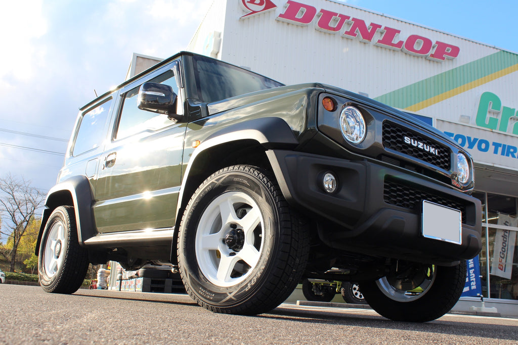 Suzuki Jimny (2018+) with BRADLEY V EVOLUTION wheels