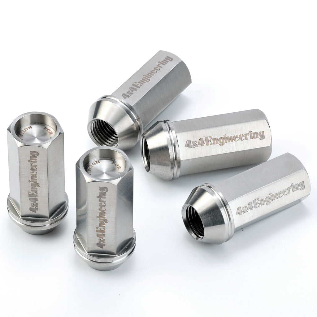 4x4 Engineering Service Titanium Wheel Lug Nut Set