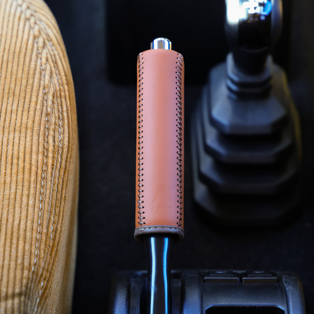 APIO Nappa Leather Handbrake Grip Cover for Suzuki Jimny (2018+)