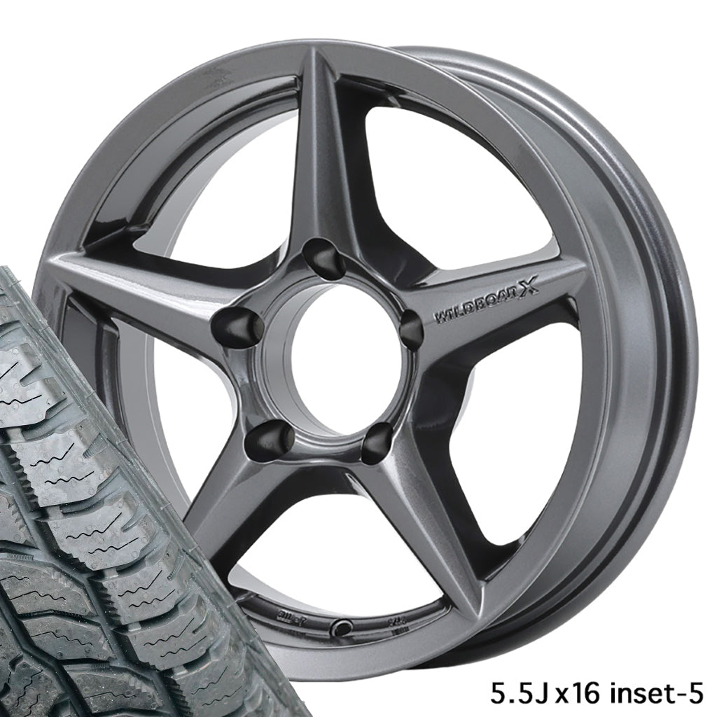 APIO WILDBOAR X2 Wheel & Tyre Package for Suzuki Jimny (2018+)