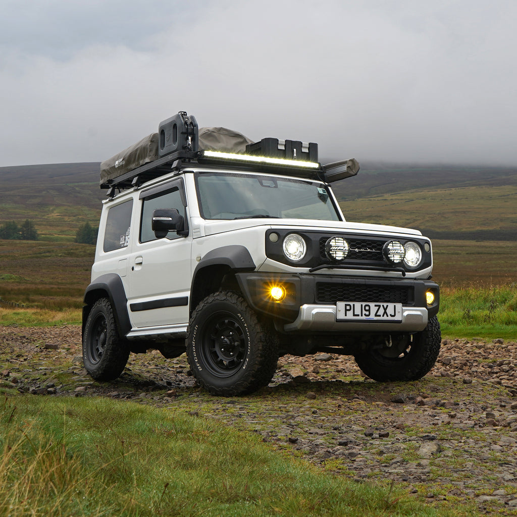 Front Runner 40” LED Light Bar FX1000-CB SM / 12V/24V with Off-Road Performance Shield Suzuki Jimny Light Bar Street Track Life