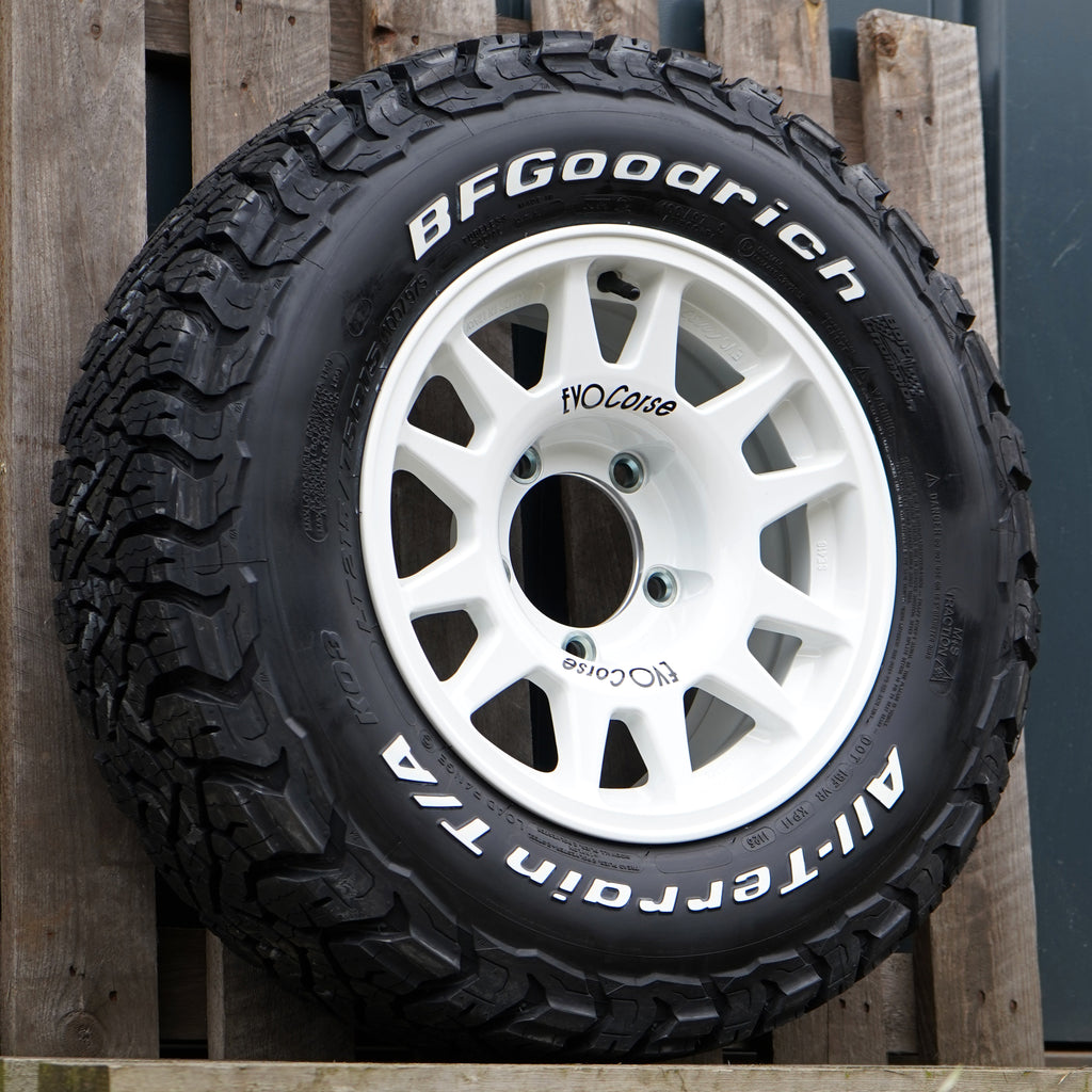 EVO Corse DakarZero Wheel & Tyre Package for Suzuki Jimny (2018+) - 15x7.0J+0