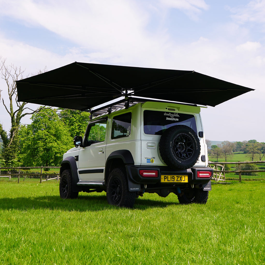 CLEVERSHADE 270 DEGREE ULTRA-LITE AWNING 270 Degree Awning UK Suzuki Jimny Street Track Life