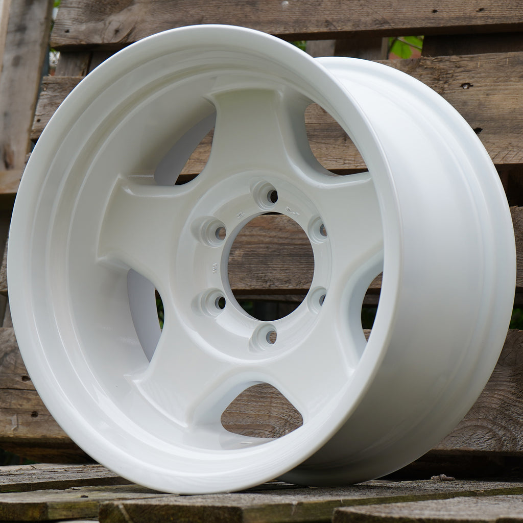 BRADLEY V WHEELS 16x8.0J-30 / 6x139.7 - Pearl White - STREET TRACK LIFE