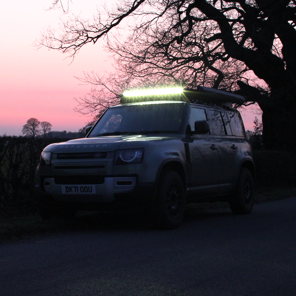 Front Runner 40” LED Light Bar FX1000-CB SM / 12V/24V with Off-Road Performance Shield Land Rover Defender Light Bar Street Track Life