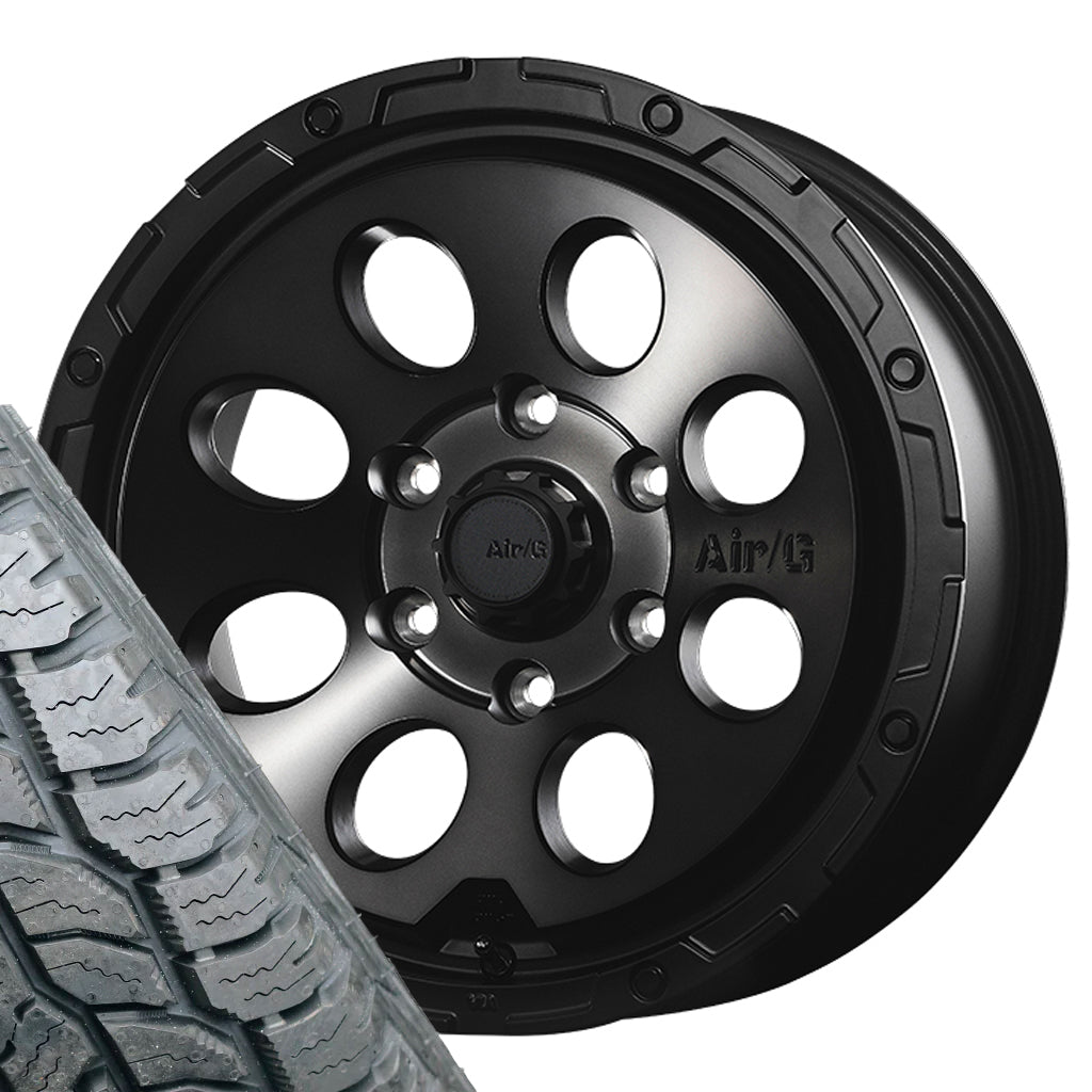 Air/G Massive 17" Wheel & Tyre Package for Toyota FJ Cruiser