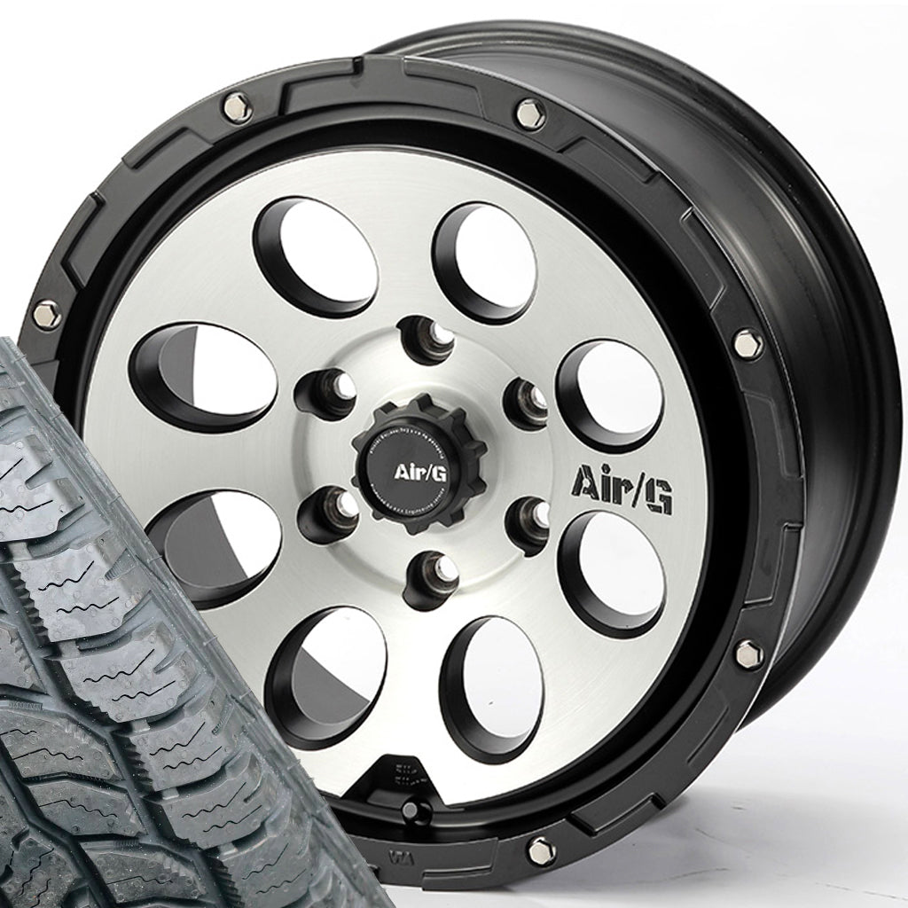 Air/G Massive 17" Wheel & Tyre Package for Toyota FJ Cruiser