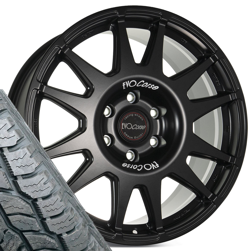 EVO Corse DakarZero 20" Wheel & Tyre Package for Toyota Land Cruiser Prado 250 (2024+)