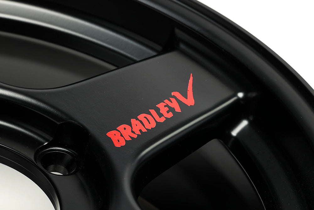 BRADLEY V Wheels Mini Sticker