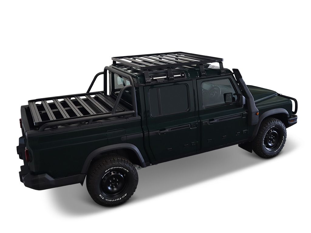 Front Runner Ineos Grenadier Quartermaster (2023+) Roller Tonneau Cover Slimline II Load Bed Rack Kit