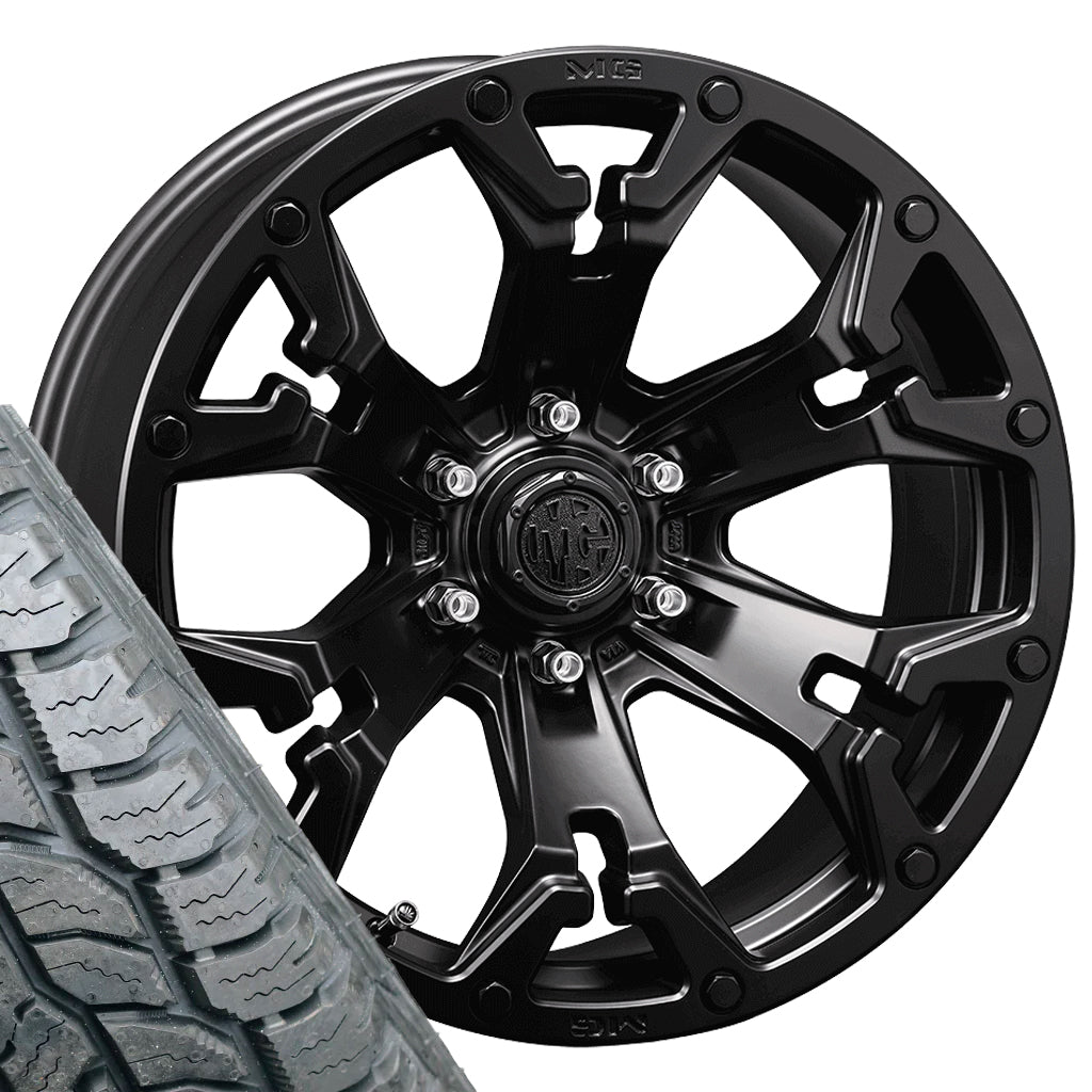 MG GOLEM 17" Wheel & Tyre Package for Toyota FJ Cruiser