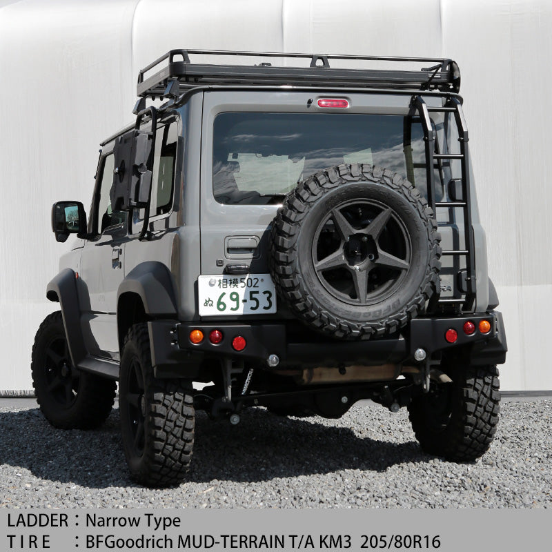 APIO Steel Rear Ladder (Narrow Version) for Suzuki Jimny (2018+)