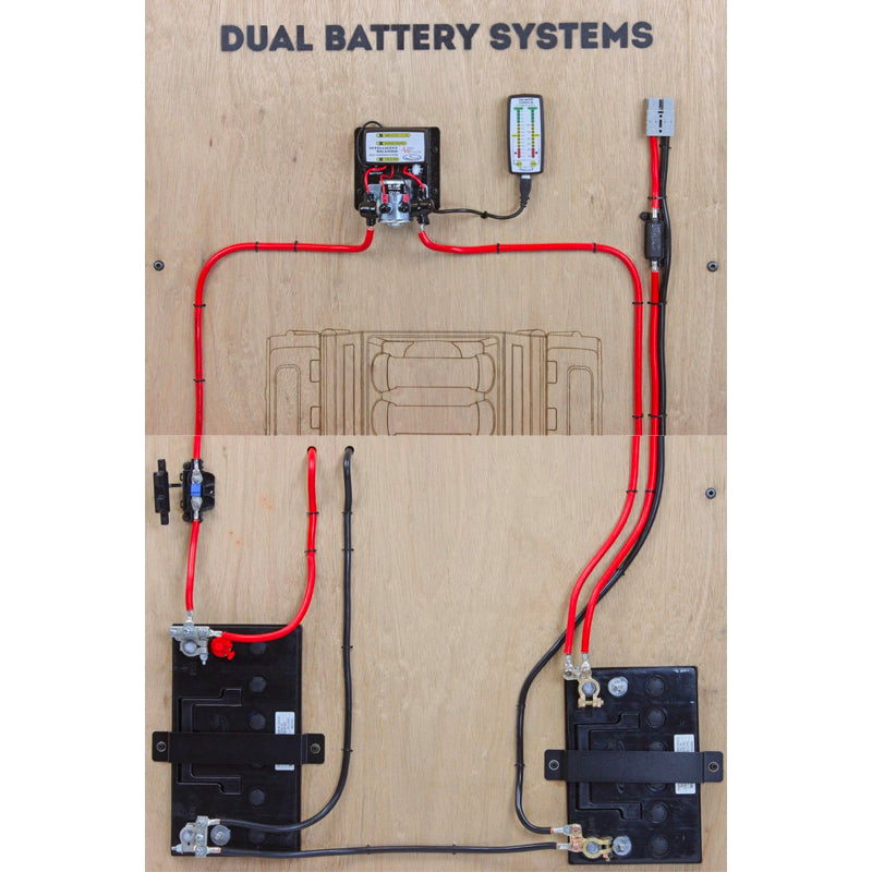 Front Runner 70A Dual Battery Bracket for Mitsubishi Pajero Diesel