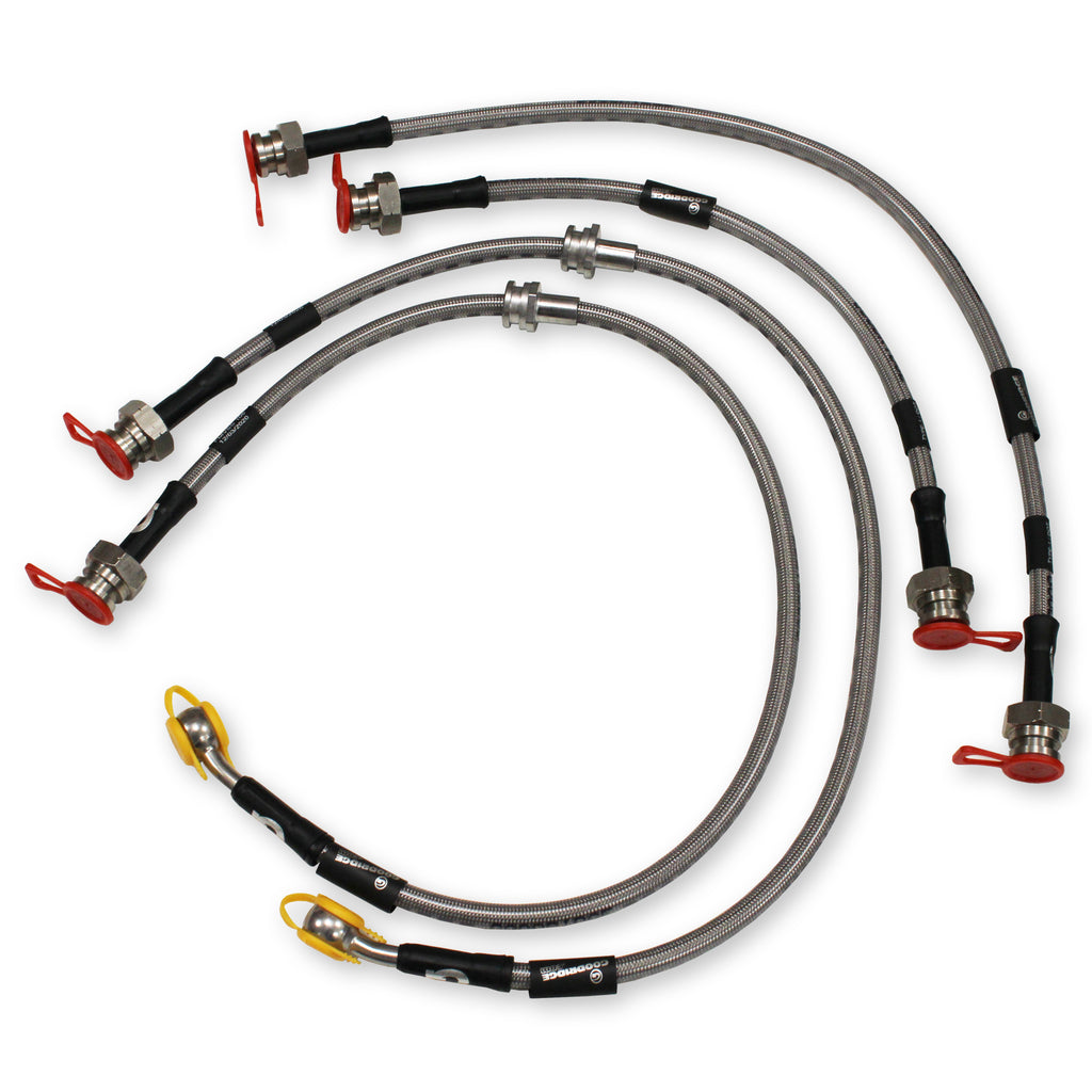 Goodridge Extended Braided Brake Lines for Suzuki Jimny (2018+)