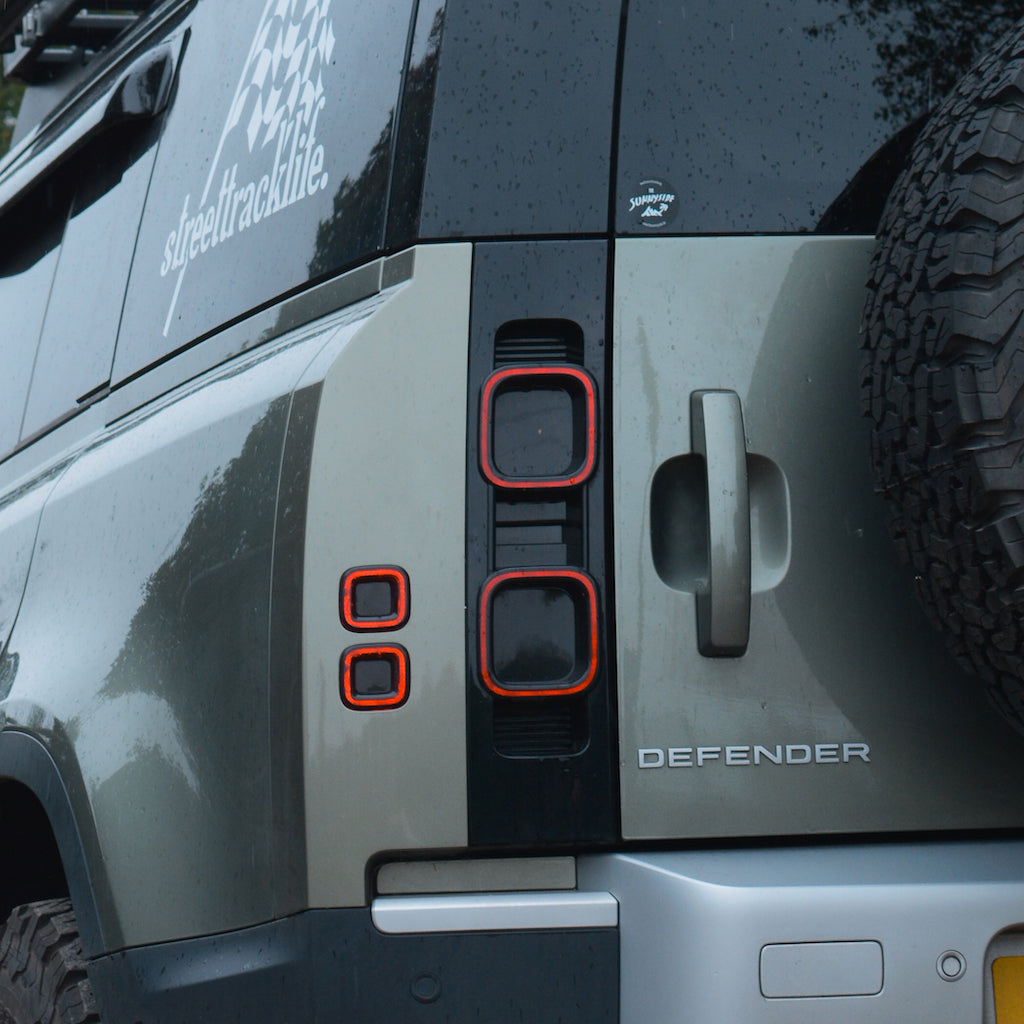 Smoked Tail Light Covers for Land Rover Defender (2020+)