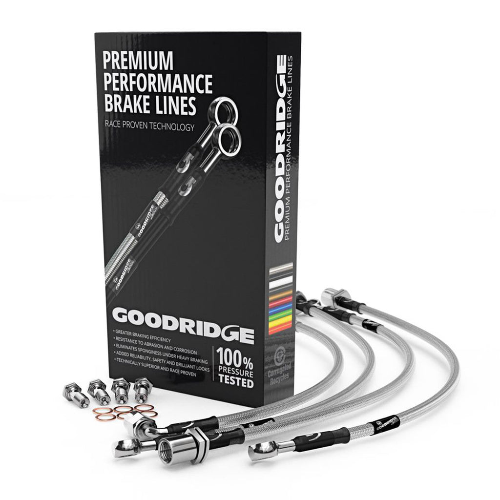 Goodridge Extended Braided Brake Lines for Suzuki Jimny (2018+)