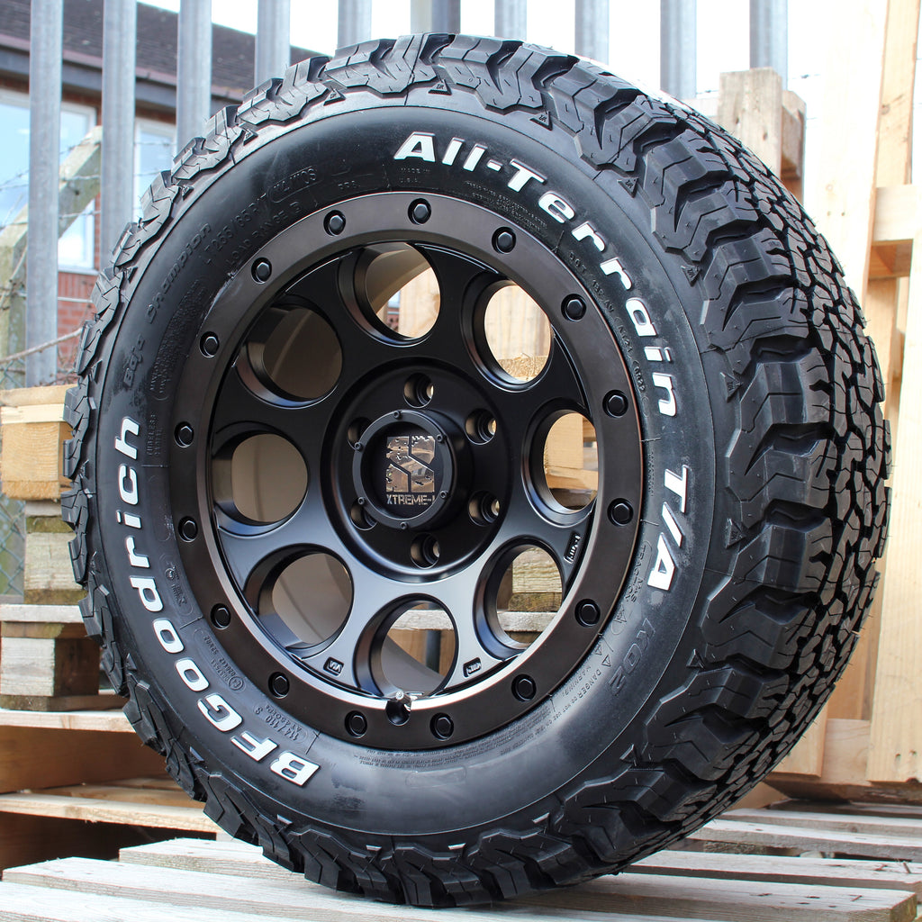 XTREME-J XJ03 17" Wheel & Tyre Package for Ford Ranger (2012+)