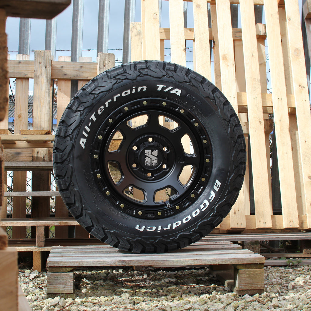 XTREME-J XJ07 17" Wheel & Tyre Package for Ford Ranger (2012+)