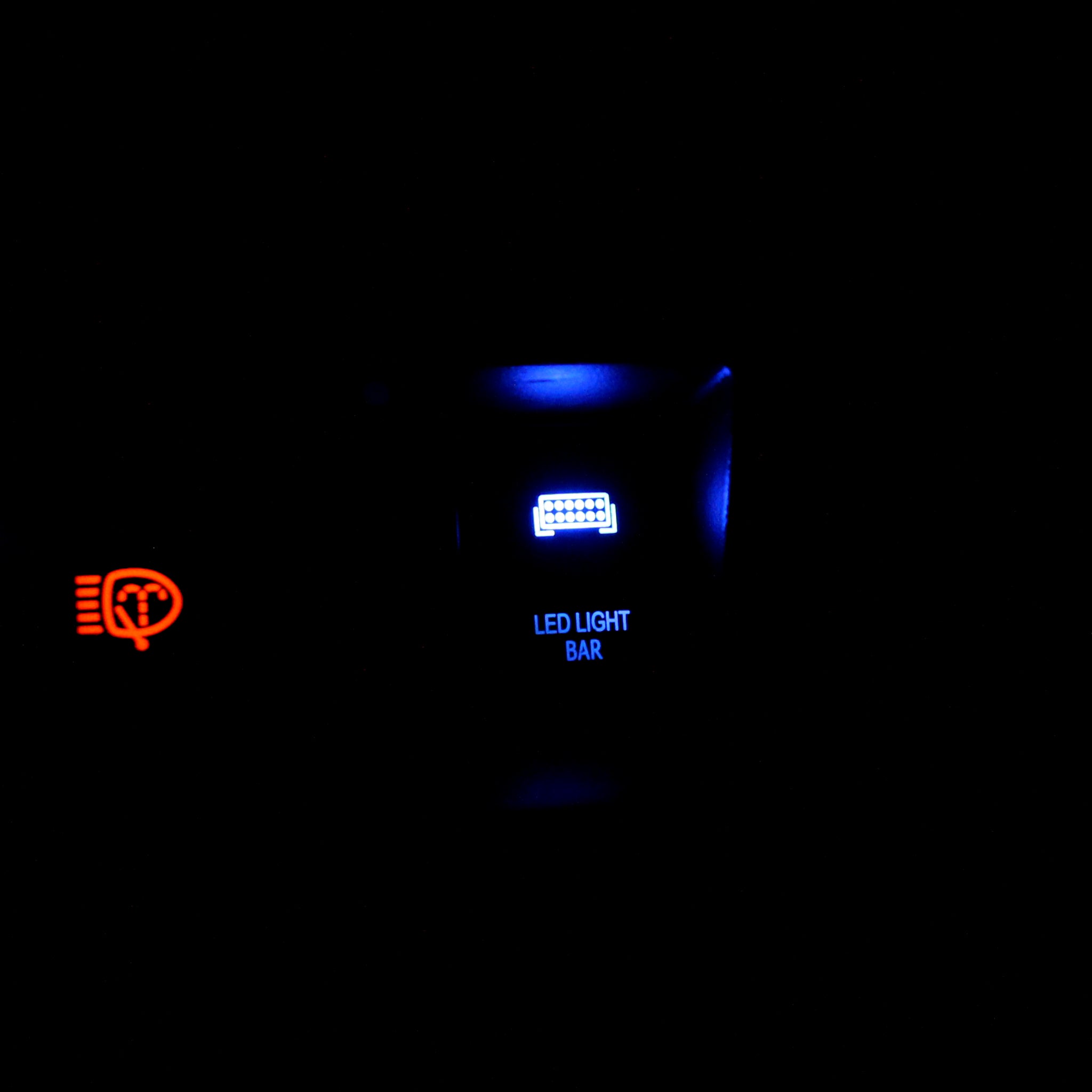 Accessory Switches for Suzuki Jimny (2018+) - LED Light Bar