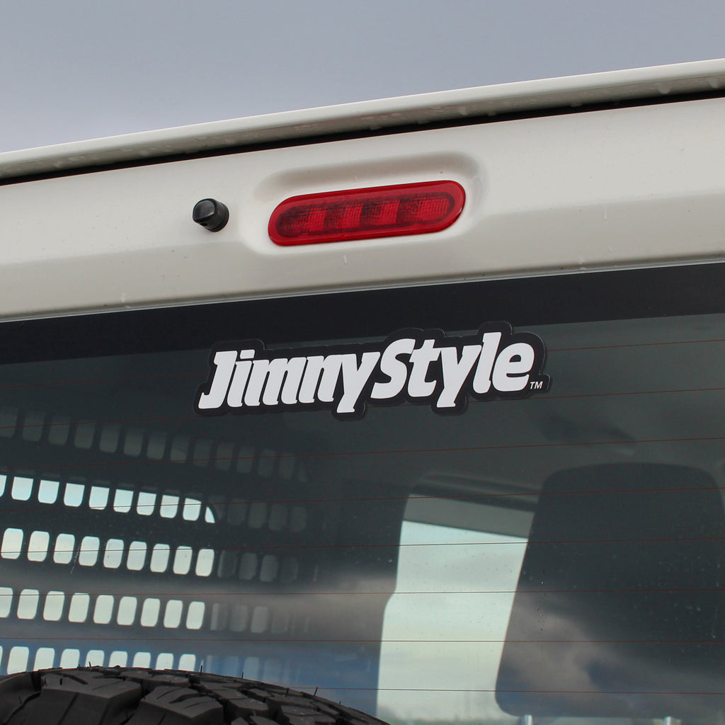 JIMNYSTYLE White/Black Sticker