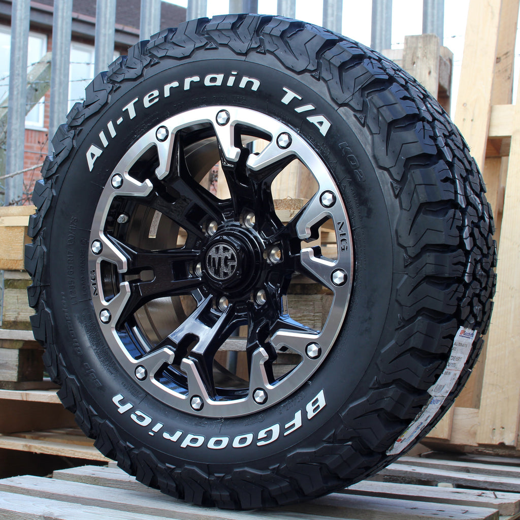 MG GOLEM 17" Wheel & Tyre Package for Toyota FJ Cruiser