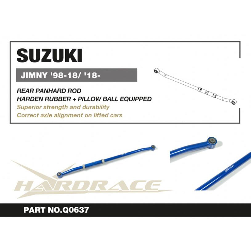 HARDRACE Rear Panhard Rod for Suzuki Jimny (1998-2018)