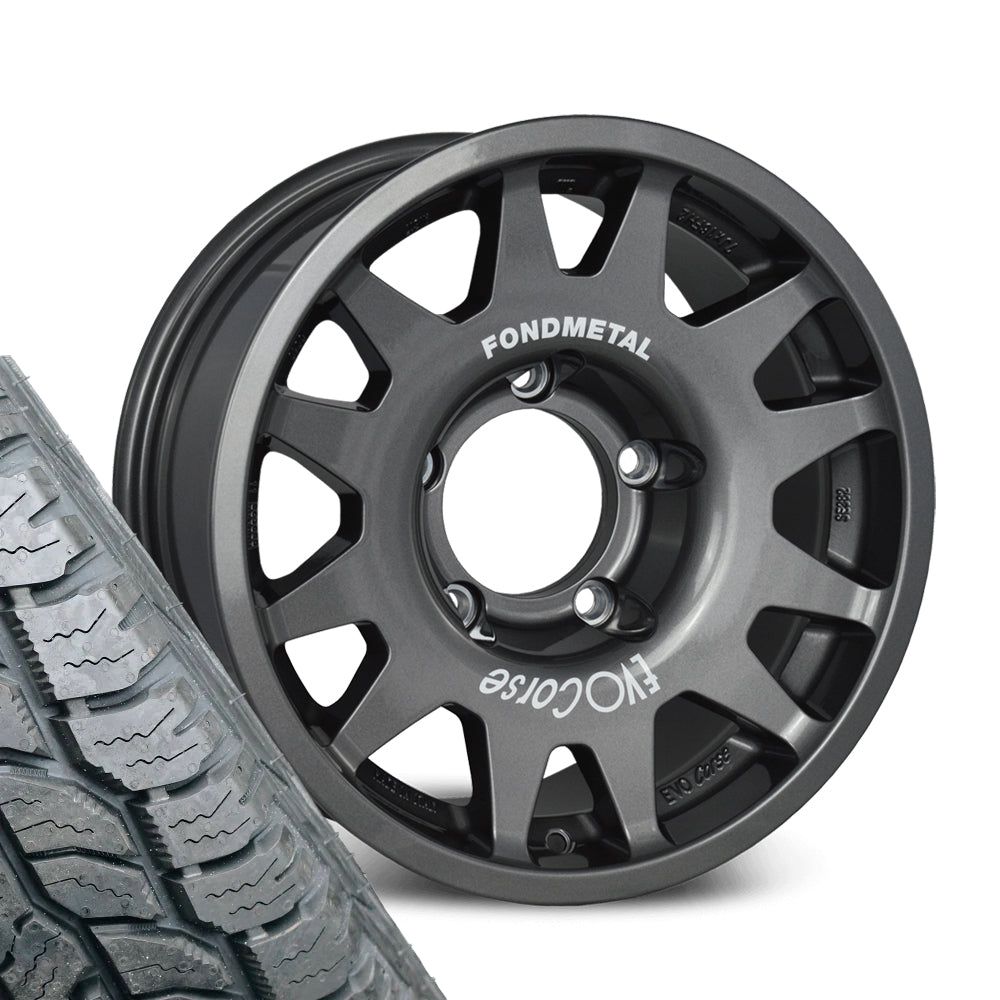 EVO Corse DakarZero 16" Wheel & Tyre Package for Land Rover Defender (1993+)