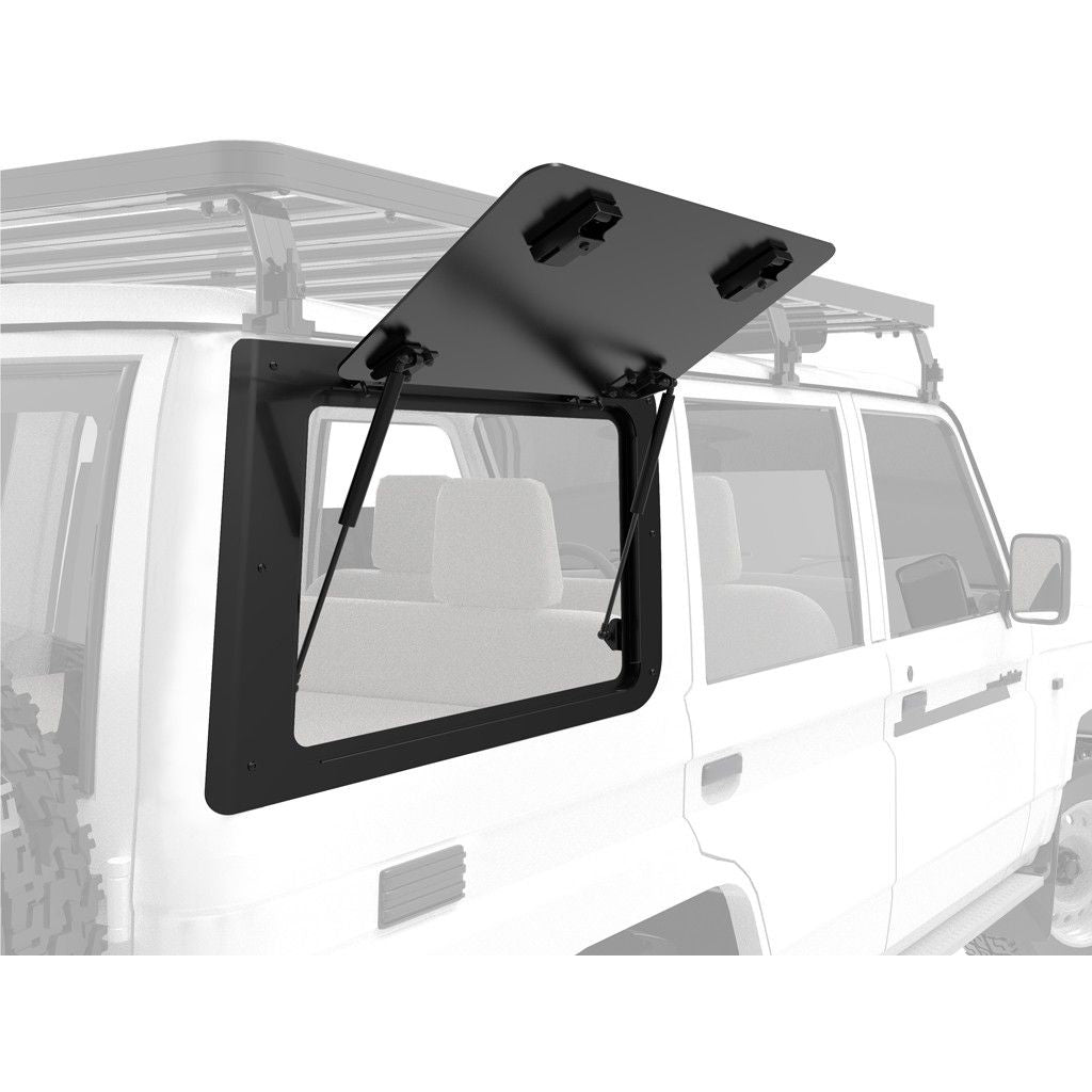 Front Runner Gullwing Window (Right-Hand Side / Aluminium) for Toyota Land Cruiser 76