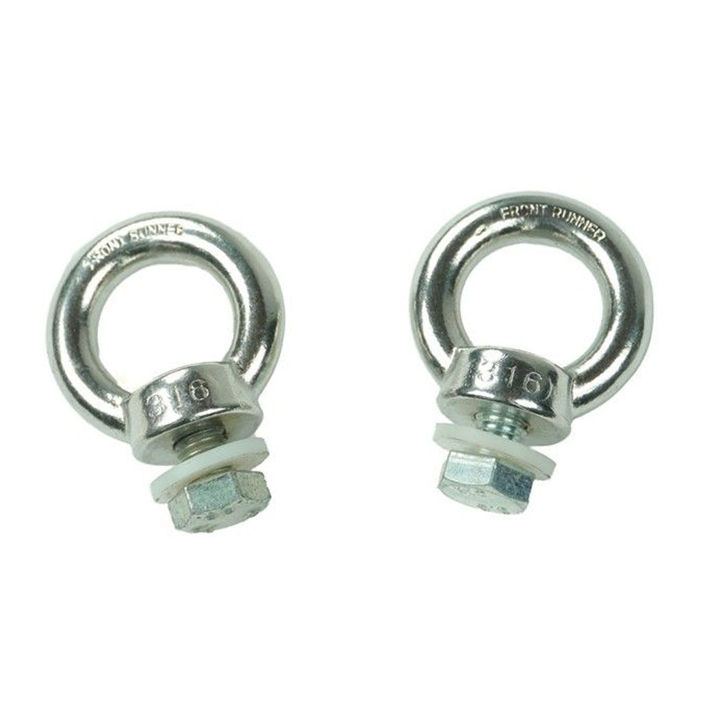 Front Runner Stainless Steel Tie Down Rings for Slimline II Roof Rack