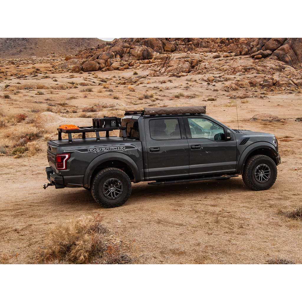 Front Runner Slimline II Roll Top 6.5’ Load Bar Bed Rack Kit for Ford F150 (2015+)