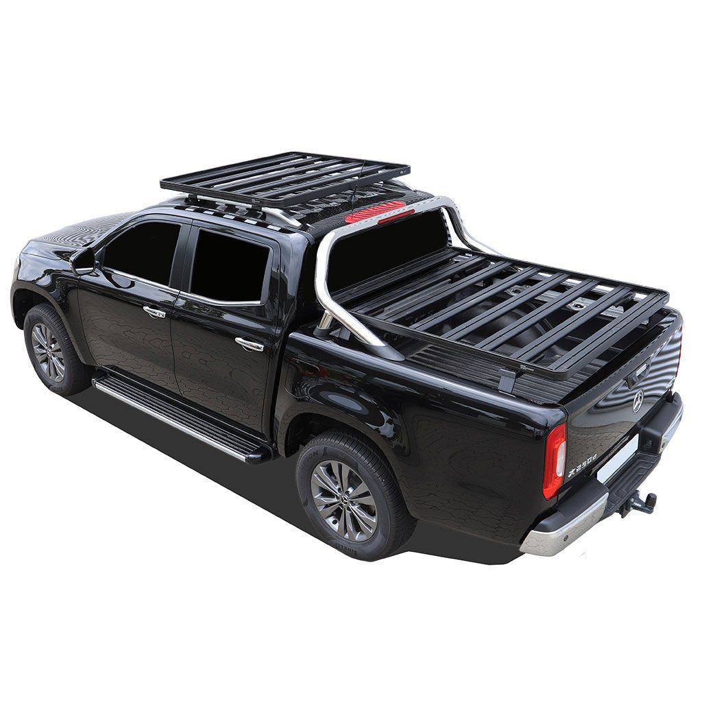 Front Runner Slimline II Load Bed Rack Kit for Mercedes X-Class W/MB Style Bars (2017+)