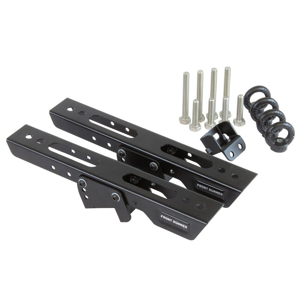 Front Runner Recovery Device & Gear Holding Side Brackets for Slimline II Roof Rack