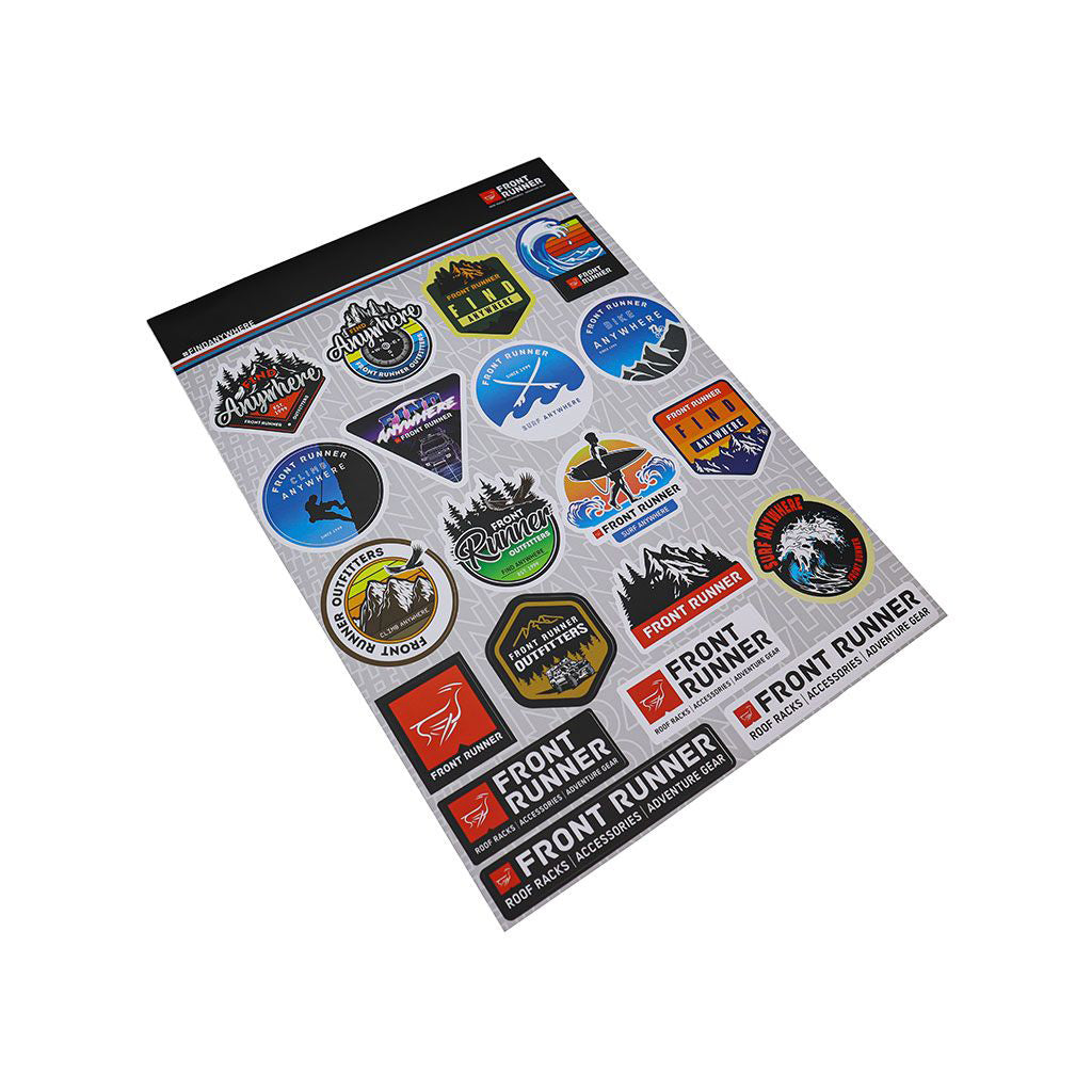 Front Runner Find Anywhere Sticker Sheet