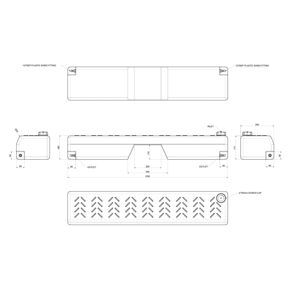 Front Runner Water Tank for Footwell